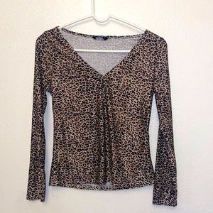 Cheetah print top